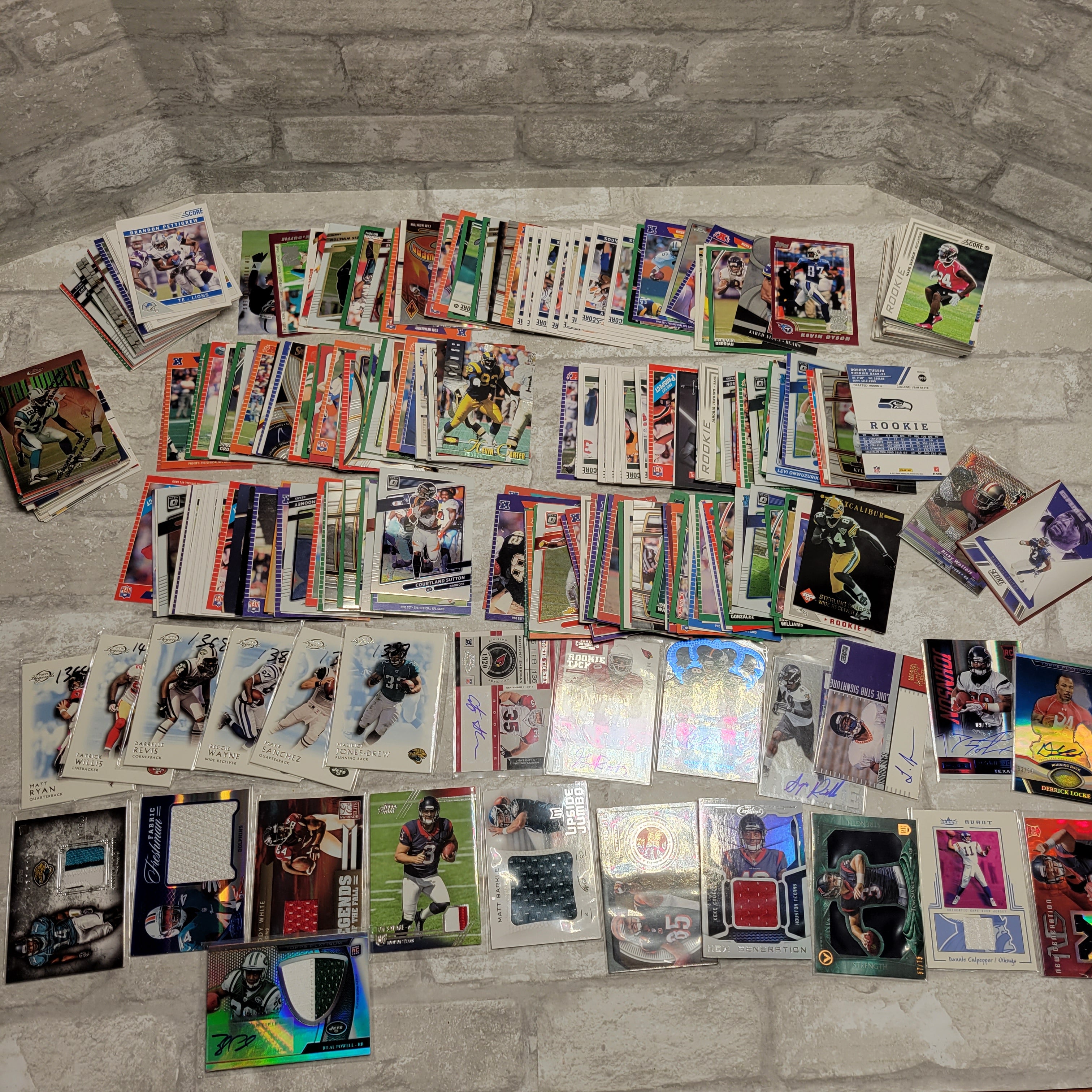 Huge Card Lot 400+ NFL Autos/Relic/Numbered SP+SSP Stars Rookies (8042015195374)